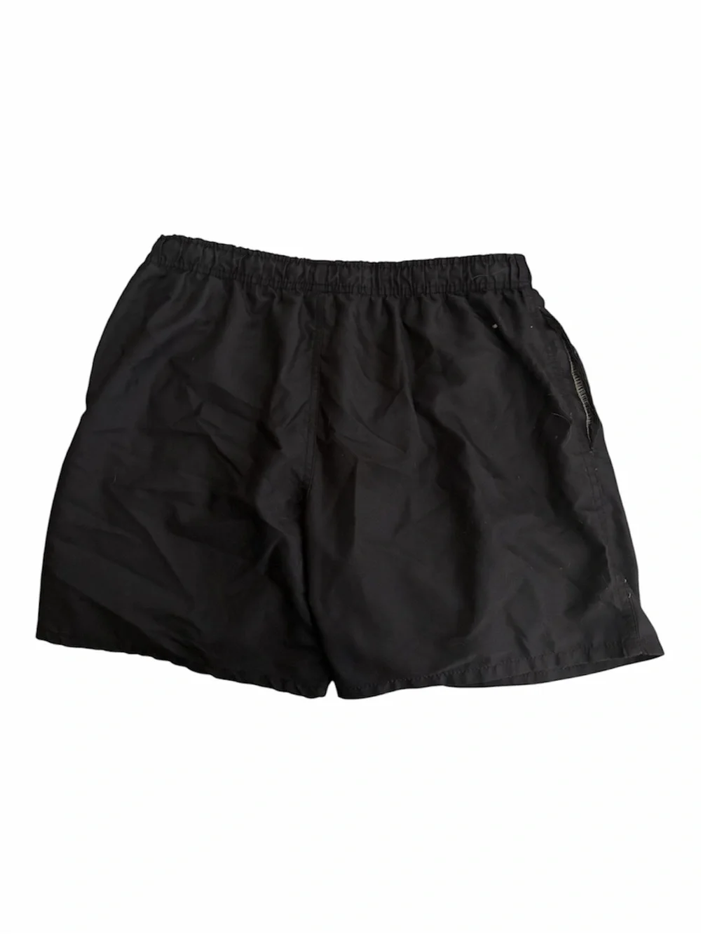 Andrew Scott Men's Black Swim Shorts with Drawstring
